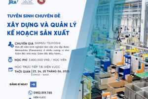 [PPD 22] TUYỂN SINH CHUYÊN ĐỀ 05 - XÂY DỰNG VÀ QUẢN LÝ KẾ HOẠCH SẢN XUẤT